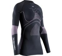 X-Bionic - T-shirt tecnica maniche lunghe - Wmn X-B Energyaccumul 4.0 Shirt Rn Lg Sl Charcoal/Magnolia per Donne - Taglia XS - Grigio Grigio XS