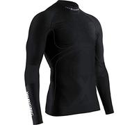 X-Bionic Energy Accumulator 4.0 Turtle Neck Long Sleeves, Strato Base Camicia Funzionale Uomo, Black/Black, XL