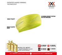 X-Bionic Headband 4.0 - Fascia per Capelli Sport - Sweatband - Fascia per Sudore - Unisex - Adulto, Giallo, 2