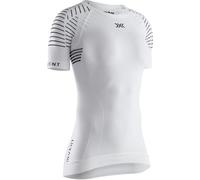X-Bionic Invent 4.0 - Maglia Termica Donna Manica Corta a Compressione - Alte Prestazioni per Running, Sci, Ciclismo, Fitness, e Sport Invernali - Adatta a Climi Rigidi, Arctic White/Dolomite Grey, XL