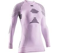 X-Bionic Invent 4.0 Maglia Termica Manica Lunga a Compressione Donna Running, Sci, Ciclismo, Fitness e Sport Invernali, Lilla M