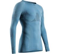 X-Bionic Invent 4.0 Maglia Termica Manica Lunga a Compressione Uomo Running, Sci, Ciclismo, Fitness e Sport Invernali, Blu, M