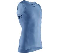 X-Bionic Invent 4.0 - Maglia Termica Uomo Senza Maniche a Compressione - Canotta Termica Uomo ad Alte Prestazioni per Running, Sci, Ciclismo, Fitness, e Sport Invernali - Per Climi Rigidi, S, Blu