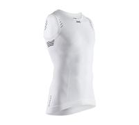 X-Bionic Invent 4.0 - Maglia Termica Uomo Senza Maniche a Compressione - Canotta Termica Uomo ad Alte Prestazioni per Running, Sci, Ciclismo, Fitness, e Sport Invernali - Per Climi Rigidi, L, Bianco