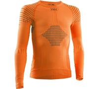 X-BIONIC Maglia INVENT® 4.0 SHIRT Intimo Tecnico Junior - 8/9 - SUNSET ORANGE-ANTHRACITE