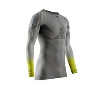 X-Bionic Maglia manica lunga Invent FX - Termoregolante 3D Bionic Sphere - Grigio/Verde XL