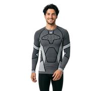 X-Bionic - Symbio Merino Shirt L/S - Intimo lana merinos XL grigio/nero