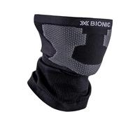 X-Bionic Scaldacollo unisex per sport invernali - Termoregolazione e gestione dell'umidità, ideale per sci e snowboard, per prestazioni ottimali in condizioni di freddo - Nero/Grigio, L/XL