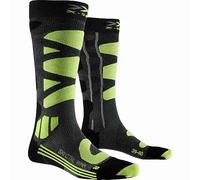 X-Bionic Ski Control 4.0 Calze G141 Mid Grey Melange/Phyton Yellow 41-42