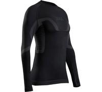 X-Bionic - T-shirt tecnico a maniche lunghe - X-Ential Baselayer LS W Black - Taglia L - Nero