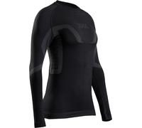 X-Bionic - T-shirt tecnico a maniche lunghe - X-Ential Baselayer LS W Black - Taglia M - Nero