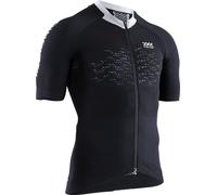 Maglia X-Bionic The Trick G2 Zip manica corta nero bianco - S