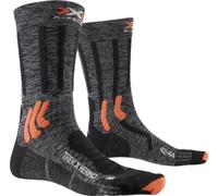X-Bionic Trek X Calze G195 Grey Duo Melange/X-Orange/Black 35-38