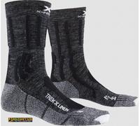 X Bionic Trek X Linen Socks Dolomite Grey Melange / Opal Black