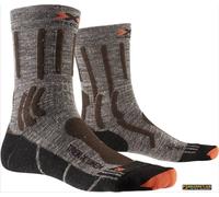 X Bionic Trek X Linen Socks suede melange / orange black