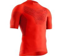 X-Bionic Twyce 4.0 Run Shirt Short Sleeve Men, Uomo, Sunset Orange/Teal Blue, XXL