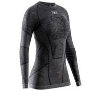 X-Bionic - Women's Symbio Merino Shirt L/S - Intimo lana merinos S grigio/nero