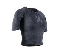 X-bionic Xceed Run Crop Short Sleeve Base Layer Nero L Donna
