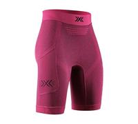 X-Bionic Xceed Run Short Tights Donna - Pantaloncini da Corsa ad Alte Prestazioni con Tecnologia HygroDiffuser & VectorSphere - Regolazione Termica e Anti Sudore per Comfort Ottimale - Neo Rosa, M