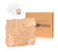 X-BLTU Puzzle personalizzato con famiglia,Puzzle Artistico in Legno Personalizzato,Decorazione Della Tavola Di Casa per Natale,Compleanno,Anniversario,Giornata della Madre e Padre