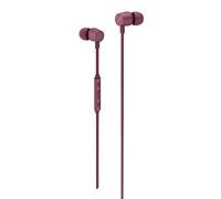 X by Kygo E2/400 Sports Earphones, Built-in Microphone and Remote Control, Magnetic Housing - Burgundy