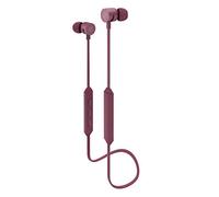 X by Kygo E4/600 Wireless Bluetooth 4.1 Sports Earphones, Built-in Microphone, aptX Codec, Magnetic Housing and 6 Hours Playback, 1.5 Hour Quickcharge - Burgundy