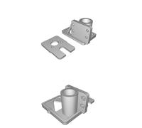X-Carriage Mount for Trinity Labs Aluminatus 1 Floating Z-Axis Design