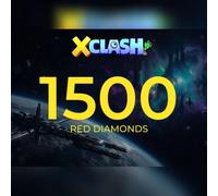 X-Clash - 1,500 Red Diamonds Direct Top-Up - GLOBAL