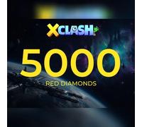 X-Clash - 5,000 Red Diamonds Direct Top-Up - GLOBAL