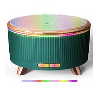 X CLICK - Diffusore di oli essenziali - Umidificatore di oli essenziali - Deumidificatori - Diffusore di aromi - Profumatore per la casa - Umidificatore d'aria Diffusore di oli essenziali 500ml Verde