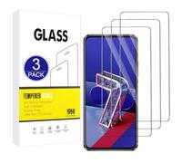 X-Dision [3 Pezzi] Compatibile con ASUS Zenfone 7 Proteggi Schermo,Pellicola Protettiva 2.5D[Durezza 9H]Pellicola in Vetro Temperato