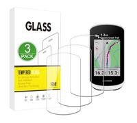 X-Dision Compatibile con Garmin Edge Explore 2 Proteggi Schermo, 3 Pezzi [Durezza 9H, Alta Sensibilità, Infrangibile] Alta Definizione 2.5D Pellicola in Vetro Temperato