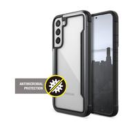 RAPTIC Shield CUSTODIA CON CORDINO per Samsung Galaxy S22 Plus, Nero