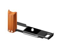 X-E5 - Supporto in metallo leggero a forma di con manico in legno, supporto a sgancio rapido | per fotocamera per treppiede, fotografia, all'aperto, viaggi,