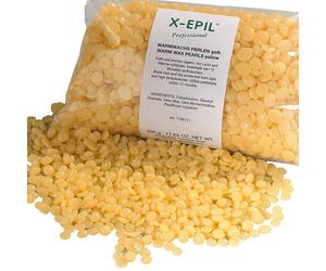 X-Epil Perle di cera calda Giallo, sacchetto da 500 g, 500 g