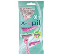 X-Epil - rasoio donna usa e getta 3 lame (3+1 pezzi)