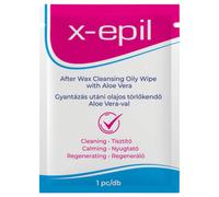X-Epil - Salvietta oleosa post-epilazione - aloe vera - 1 pezzo