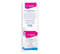 Strisce Tessili Depilatorie X-Epil (20 pz) con Salviette Oleose (2pz)