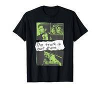 X-Files Front And Back Truth is out There Alien 90's TV Show Maglietta