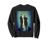 X-Files Gillian Anderson David Duchovny Di Michael Grecco Felpa