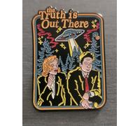 X-FILES LA VERITÀ È LÀ FUORI Patch badge UFO nuovo di alta qualità