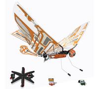 X-Fly Combo - Bionic Bird | Ornitoptero assistito da sensori con accessori | Uccello RC controllato tramite app iOS & Android | Autopilota & stab. giroscopico 6 assi