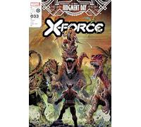 X-Force #33 (2019) Main Cover by Joshua Cassara with Rated Comics acrylic backer