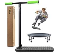 X-GETZ Monopattino Trampolino Acrobatico - Scooter Trick Senza Ruote per Bambini e Ragazzi 8+ - Altezza Regolabile - Ultralleggero - Allenamento Freestyle Indoor e Outdoor