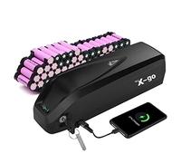 X-go Bicie Elettriche Batterie - 36V 15Ah Bici Elettrica Batteria per 750W 500W 300W 250W Batteria per Bici Elettrica, Hailong 3 Batteria agli Ioni di Litio Con Caricatore 5Pin Connettore USB