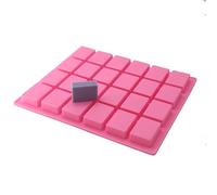 X-Haibei Rectangle Guest Baby Bath Shower Plain Basic Soap Bar Silicone Mold by X-Haibei