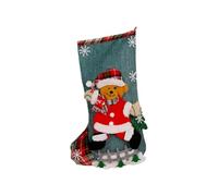 X-Institute Calza Extra Grande Capacità Riutilizzabile Babbo Natale Modello Sacchetto di Tessuto Per Forniture Per Il Partito & Casa Celebrazione Decorazione Albero di Natale Ornamento Bag