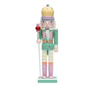 X-Institute Christmas Nutcrackers Ornament Small Wooden Soldier Figure Decors Xmases Nut Cracker Centerpieces Figures