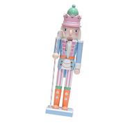 X-Institute Christmas Nutcrackers Ornament Small Wooden Soldier Figure Decors Xmases Nut Cracker Centerpieces Figures