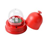 X-Institute Giochi in Scatola da Dadi A Tazza Automatica A Rulli Elettrici Coppa A Rulli Automatici con 5 per La Barra Dadi KTV